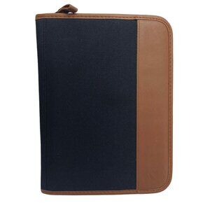 CAMBRIDGE Planner Organizer Zip Around Binder 8x10.25" Vintage w/ some Inserts